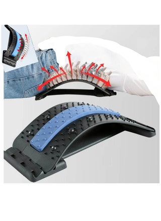 Lumbar Support Extender, Back Muscle Exerciser/Back Stretcher Multi Level Muscle Exerciser Durable 4 Levels Pilates Spine Board Posture Corrector (Blue) - pzsku/Z01471CD5E85238593CFBZ/45/_/1706173441/ad91657d-3966-4c11-b75e-23ed75882cc5