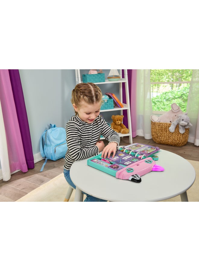 vtech Gabby’s Dollhouse Cat-a-Vator Discovery Book with Lights, Music & Learning (Ages 3+) - Image 3