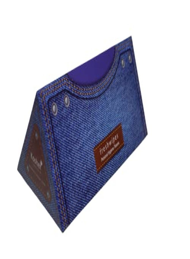 Kosher Jeans Pyramid Facial Tissue Box, Pack of 5, 2 Ply, 50 Pulls Each - Image 2