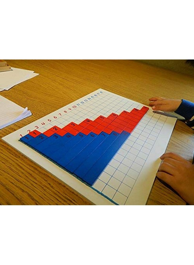 LEADER JOY Montessori Math Materials Addition Strip Board for Preschool Early Learning Tool - Image 5