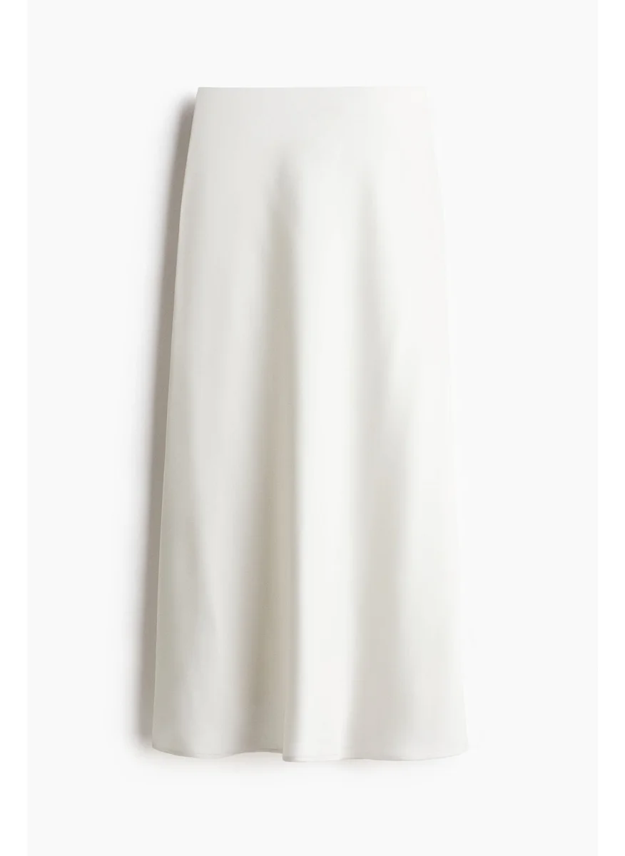 اتش اند ام Satin Maxi Skirt