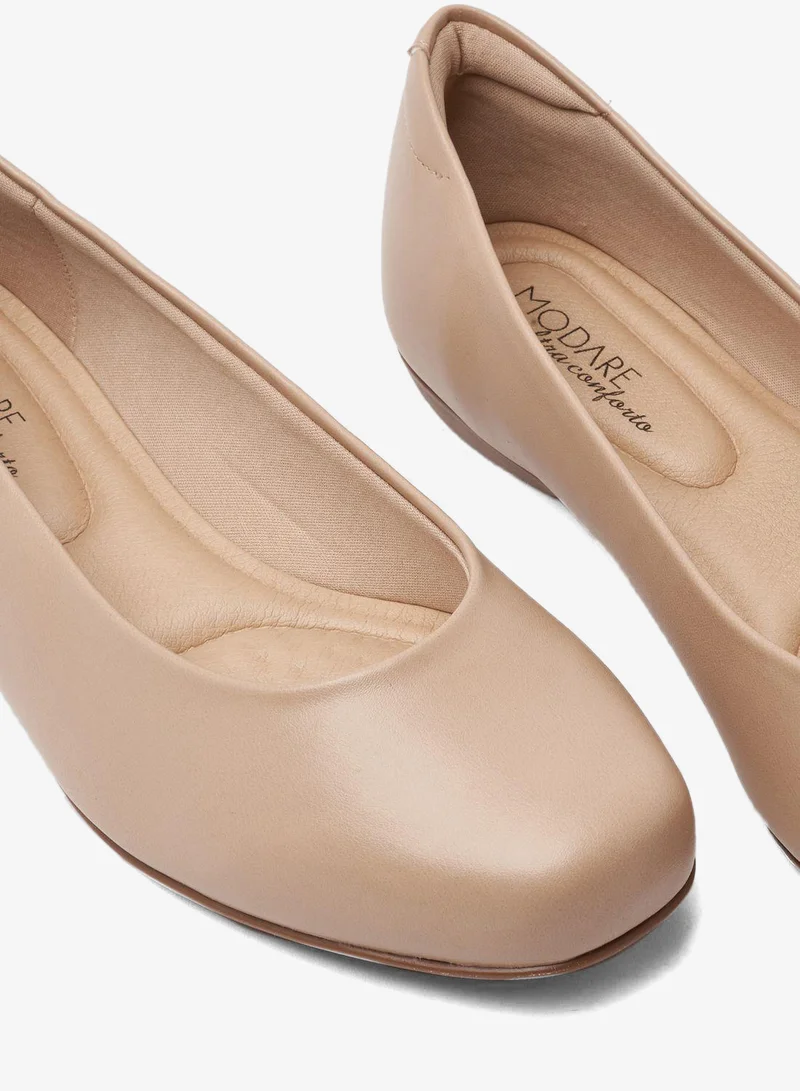 Modare Beige Baylor Ballerinas for Women | Best Price UAE