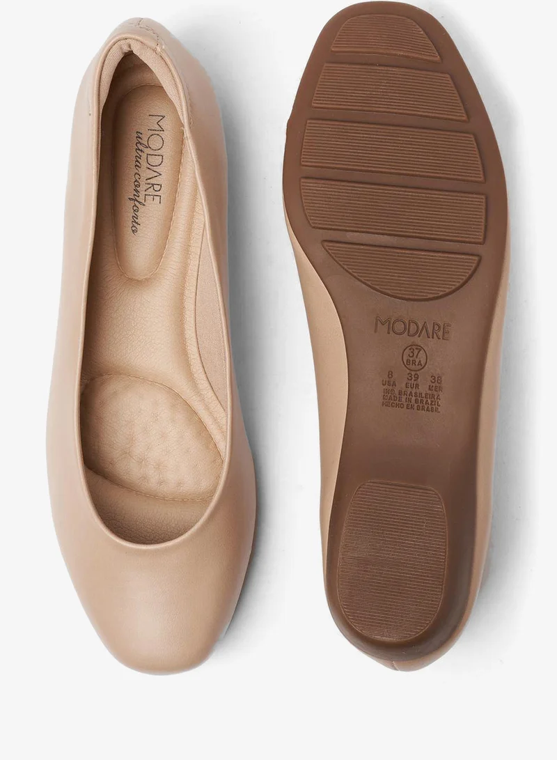 Modare Beige Baylor Ballerinas for Women | Best Price UAE
