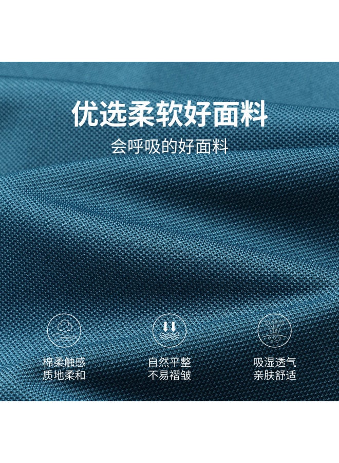 Tucano summer Essential Minimalist Business Style Men's T-shirt Solid Color Comfortable Men's T-shirt Top - Image 4