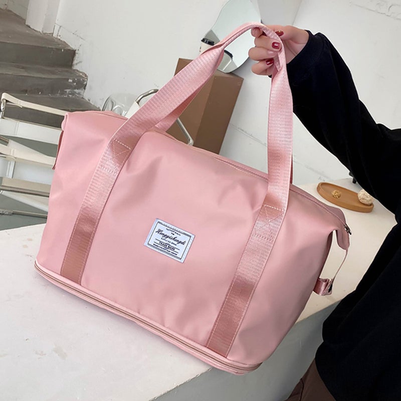 U/D Womens travel bags, Large Capacity Folding Travel Bag, Pink, Large, Travel Bag, Tote Bag,tote Bags,duffel Bags for Traveling - Image 5