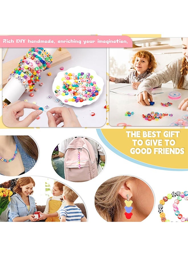 كوانتوم خرز خشبي للتطريز، ألعاب تطريز على شكل حيوانات وفواكه، ألعاب خرز خشبي للتطريز للأطفال الصغار، أساور صداقة - Image 3