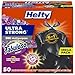 Hefty Ultra Strong 30 Gallon Trash Bags Large Trash Bags 30 Gallon Size Multipurpose Break Resistant Drawstring Closure Resists Leaks Punctures and Tears Black Fabuloso Scent 50 Bags - Image 1