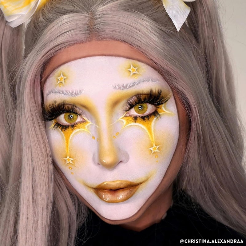 Mehron Clown White Lite Makeup - Large 7oz Cream for Professional Use - Image 5