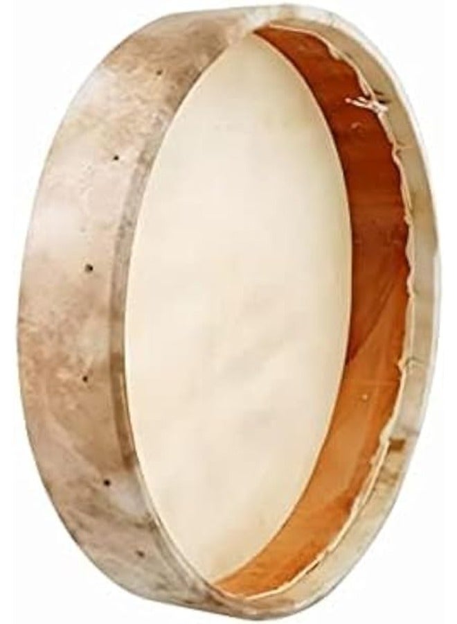 Islamic Wooden Daf Duff Frame Drum with 30 cm Goat-skin Head - Image 1