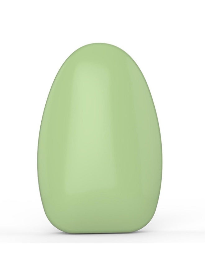 Manual Hair Removal Epilator Portable Painless Depilation Exfoliating Tool Green - Image 1