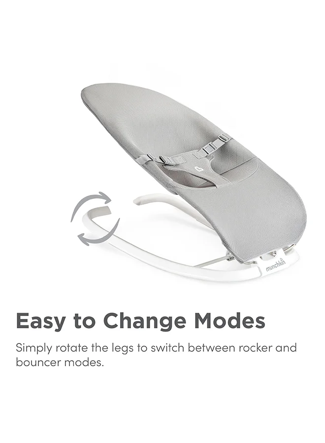 مونشكين 2-In-1 Spring  Bouncer And Rocker - Suitable From Birth