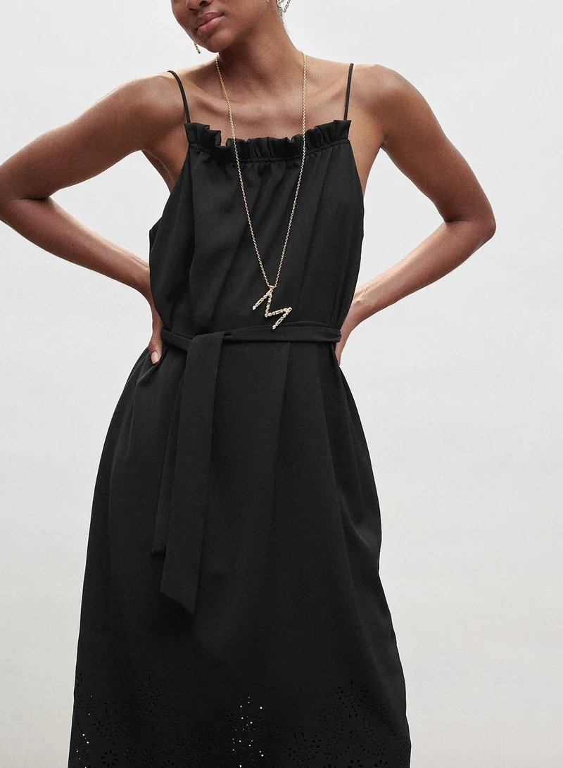 Lola Casademunt Dress With Detail On The Hem