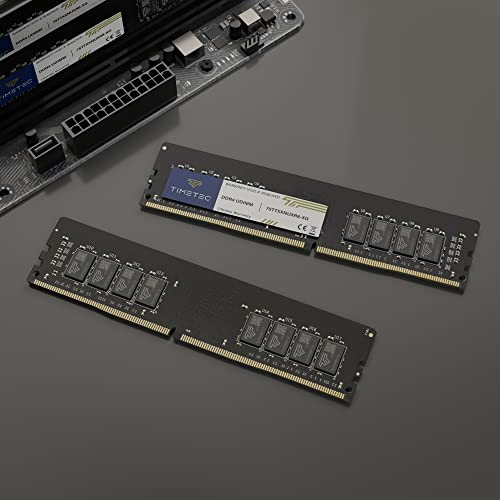 Timetec تيمتيك 32 جيجابايت كيت (2x16 جيجابايت) DDR4 2133 ميجاهرتز PC4-17000 غير متوازن غير مخزن 1.2 فولت CL15 2Rx8 مزدوج الرتبة 288 دبوس UDIMM ترقية ذاكرة الكمبيوتر المكتبي RAM - Image 3