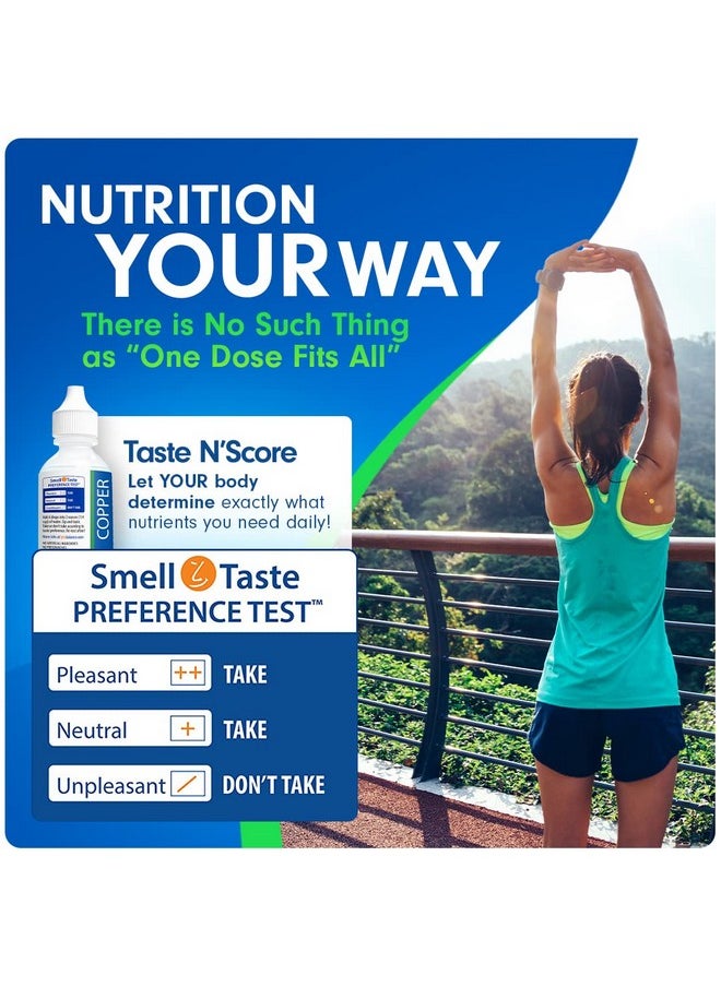 SENSEable Supplements Taste Nscore Copper Liquid Ionic Supplement; 100% Pure; 2 Mg; 177 Servings  - Image 5