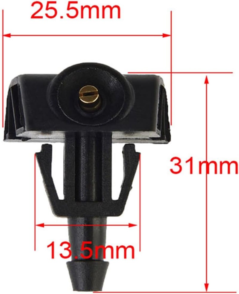 DEMULAX Windshield Wiper Washer Nozzle Spray Jet - Image 3