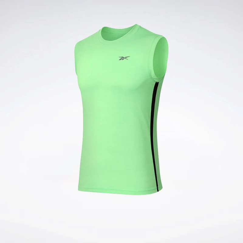 Reebok Roland Running Men's Tank Top - Green Glow