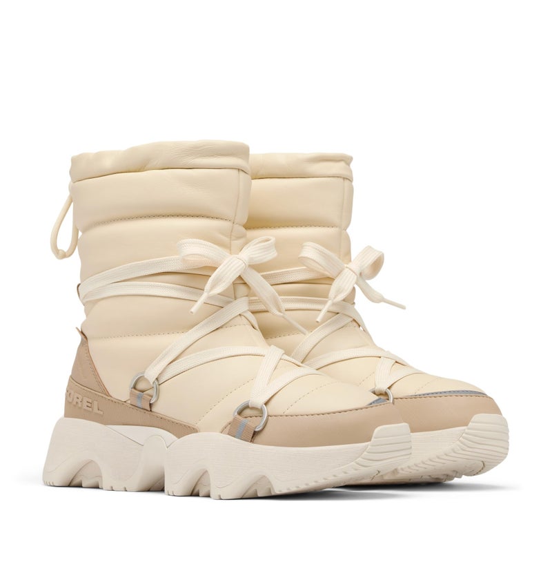 SOREL Women's Kinetic Impact NXT Waterproof Mid Boot - Honey White, Dusty Tan - 8 - Image 3