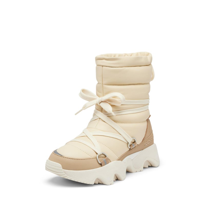 SOREL Women's Kinetic Impact NXT Waterproof Mid Boot - Honey White, Dusty Tan - 8 - Image 1