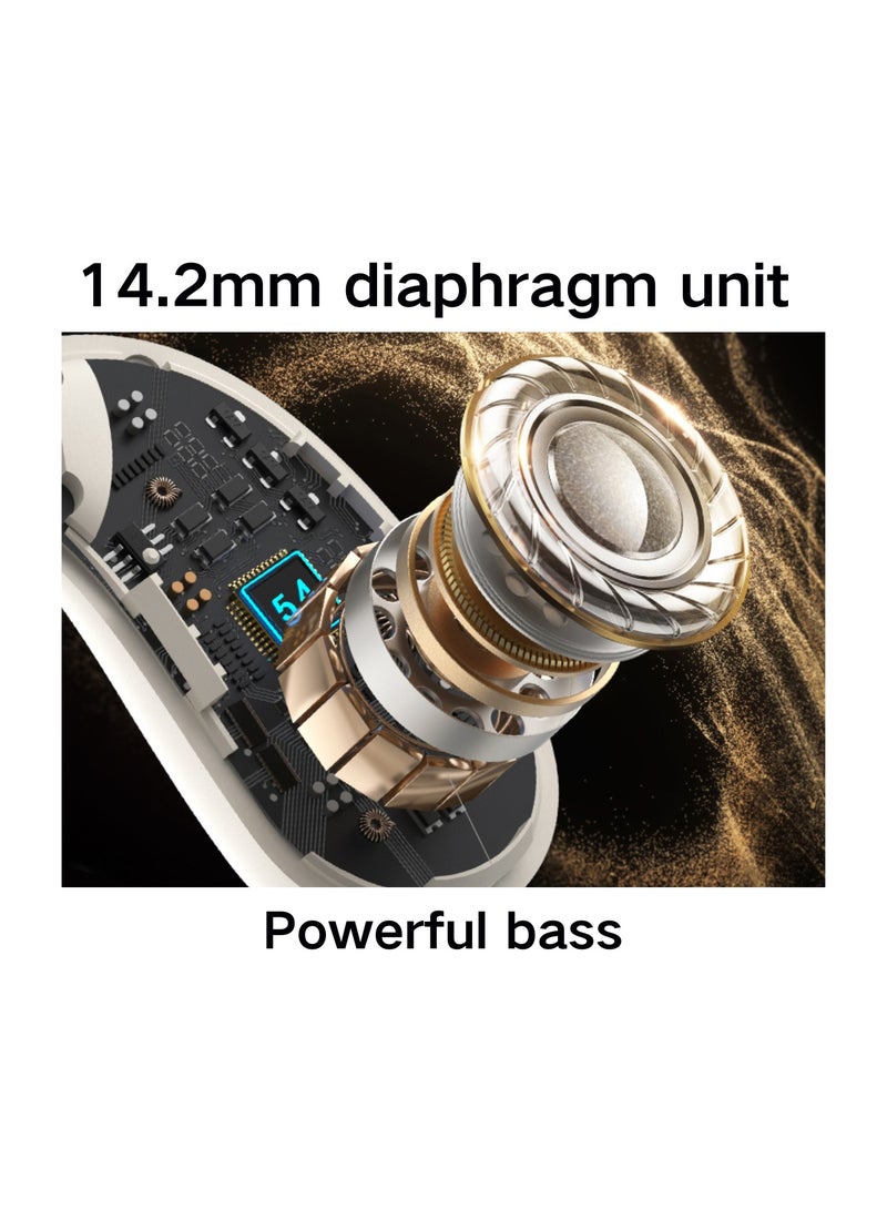 مونستر Monster Open Ear AC330 سماعات لاسلكية مفتوحة Bluetooth عمر بطارية طويل تقليل الضوضاء مقاومة للماء سماعات رياضية - Image 4