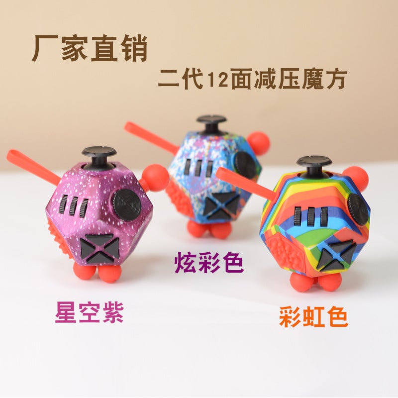 Supply Camouflage Decompression Rubik'S Cube Sieve Dice Anti-Stress Anxiety Decompression Rubik'S Cube Dice Artifact - Image 1