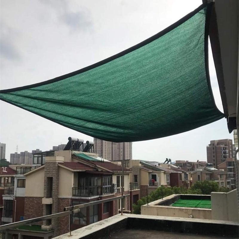 DIVAYANSHI Divayanshi Green ShadeNet UV Protected HeavyDuty AgroNet 9095 Sunblock for Terrace Garden Greenhouse Balcony Outdoor Use Durable Weatherproof Plant ProtectionNet 6 5 FT  - Image 4