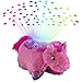 Pillow Pets Colorful Pink Unicorn Sleeptime Lite 11 Stuffed Animal Plush Nightlight - Image 4