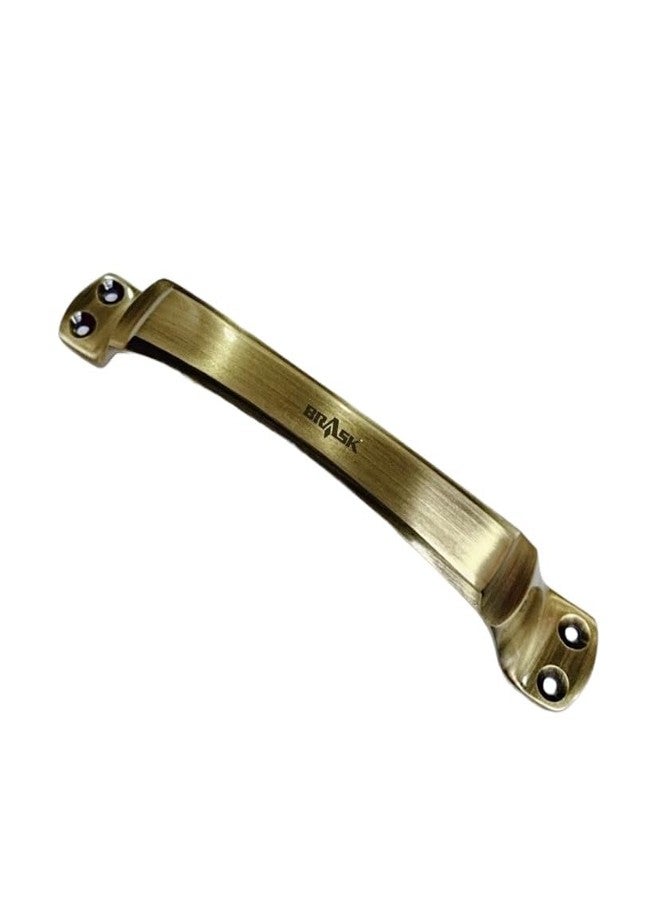 BRASK" Brass Window Handle NO. 310 | Brass Cabinet Handle | Drawer Handle | Door Handle with Screws (6 Inches (150 mm), Pack of 2, Antique) - Image 2