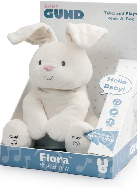 GUND Flora Bunny Animated - Plush
