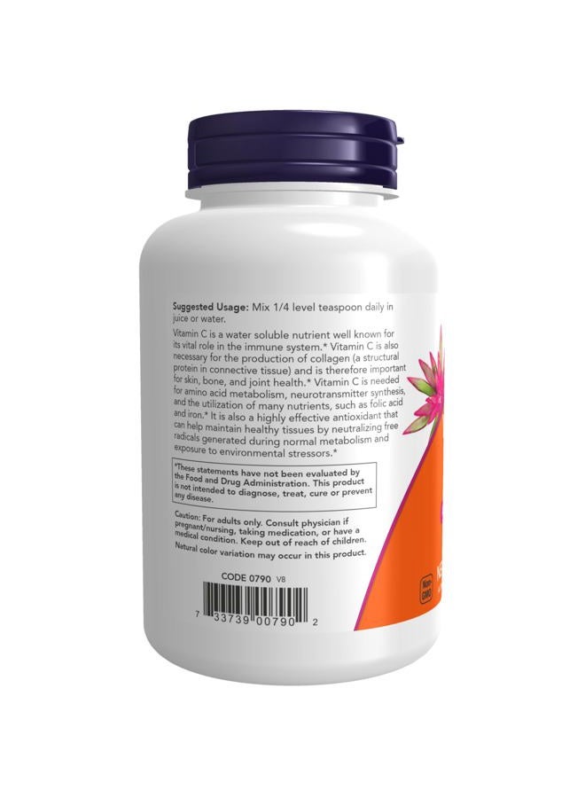 now Supplements, Vitamin C Crystals (Ascorbic Acid) Powder , Antioxidant Protection*, 8-Ounce - Image 3