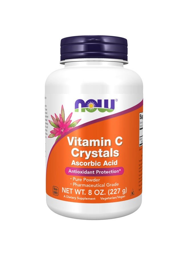now Supplements, Vitamin C Crystals (Ascorbic Acid) Powder , Antioxidant Protection*, 8-Ounce - Image 1