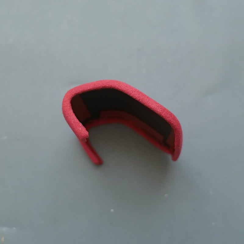 New Interior Trim Center Gear Shift Knob Cover Accessories for Land Rover Discovery Range Rover Sport Velar 2022 2023 2024 2025 (Suede Red) - Image 4