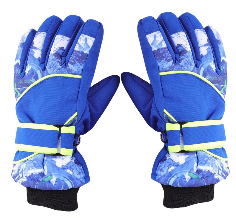 Mealah Outdoors Kids Winter Snow Gloves Windproof Cold Weather Ski Gloves for Boys Girls 4-7Years - Image 1
