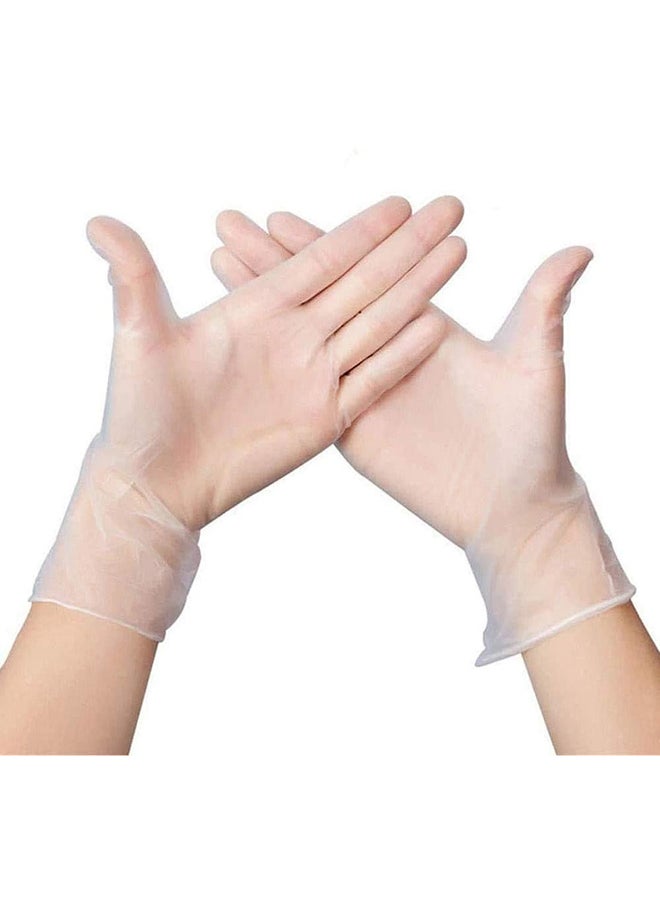 Home Pro Home Pro Vinyl Gloves Small 100 Pcs Clear  - Image 1