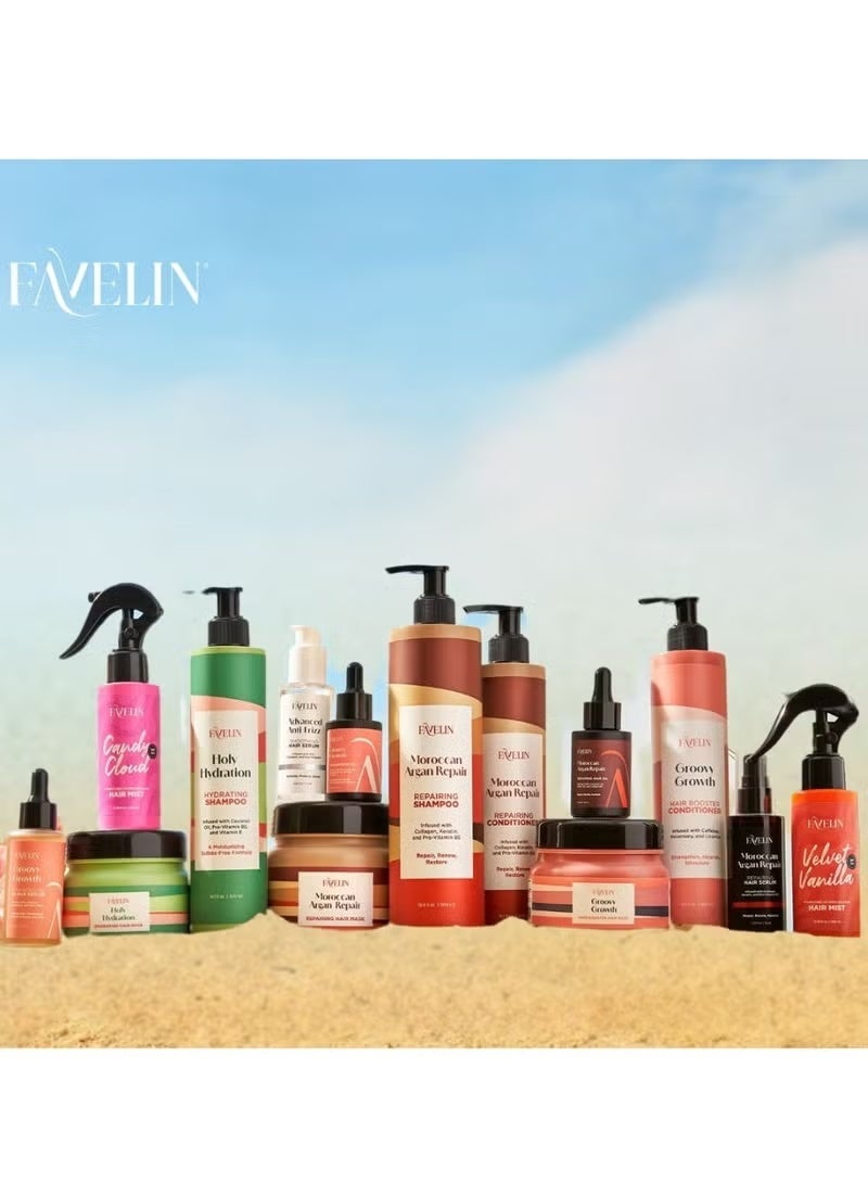 ڤاڨلين شامبو الأرغان المغربي لإصلاح الشعر التالف 300 مل - Image 2