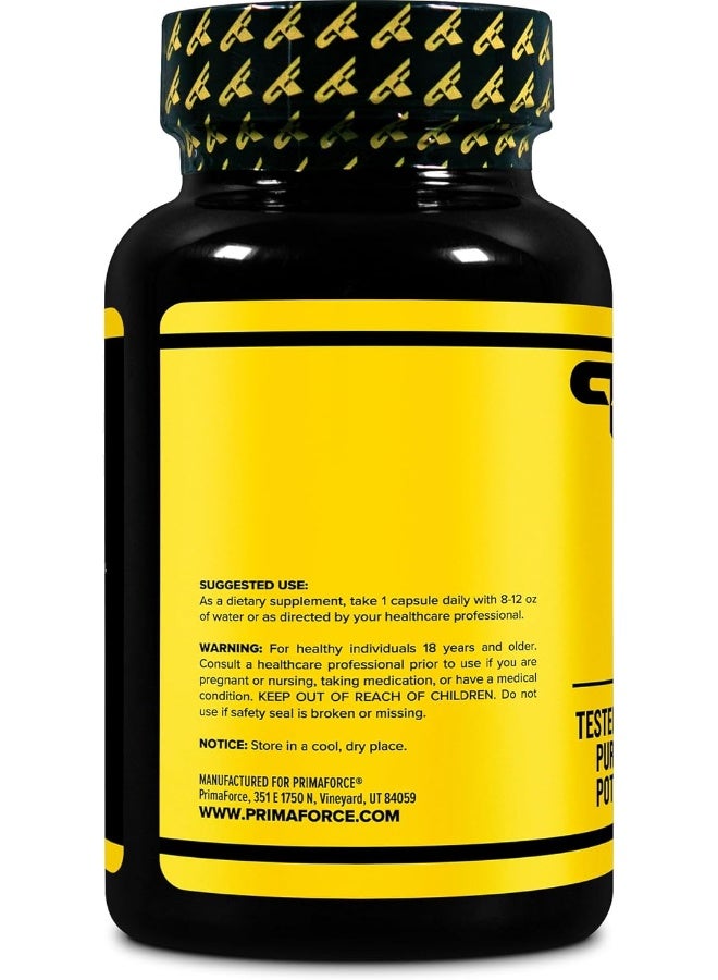 Primaforce Milk Thistle 180 Capsules 1000Mg Equivalent - Gluten Free, Non-Gmo Dietary Supplement, From 250Mg Of 4:1 Extract - Image 3