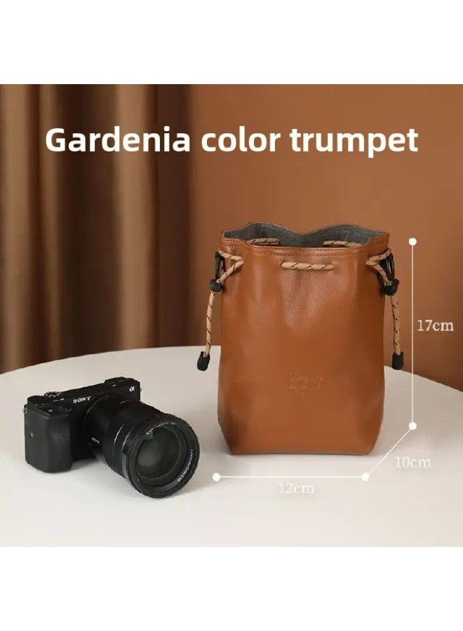 Multi-function SLR Camera Bag, Poulder Storage Bag, Camera Liner Bag, Protective Cover, Photography Bag, Nikon Fuji-Color:Orange Small Size (ready In Stock)  - Image 1