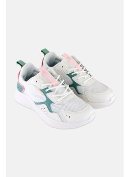 Women Lace Up Outdoor Shoes, White