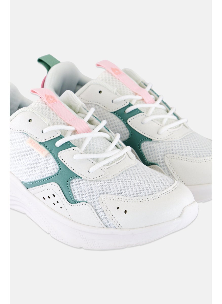 RBX - Women Lace Up Outdoor Shoes, White - Image 1