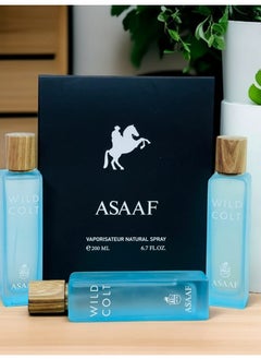 بكج عطور عساف وايلد كولت 3 * 200مل
