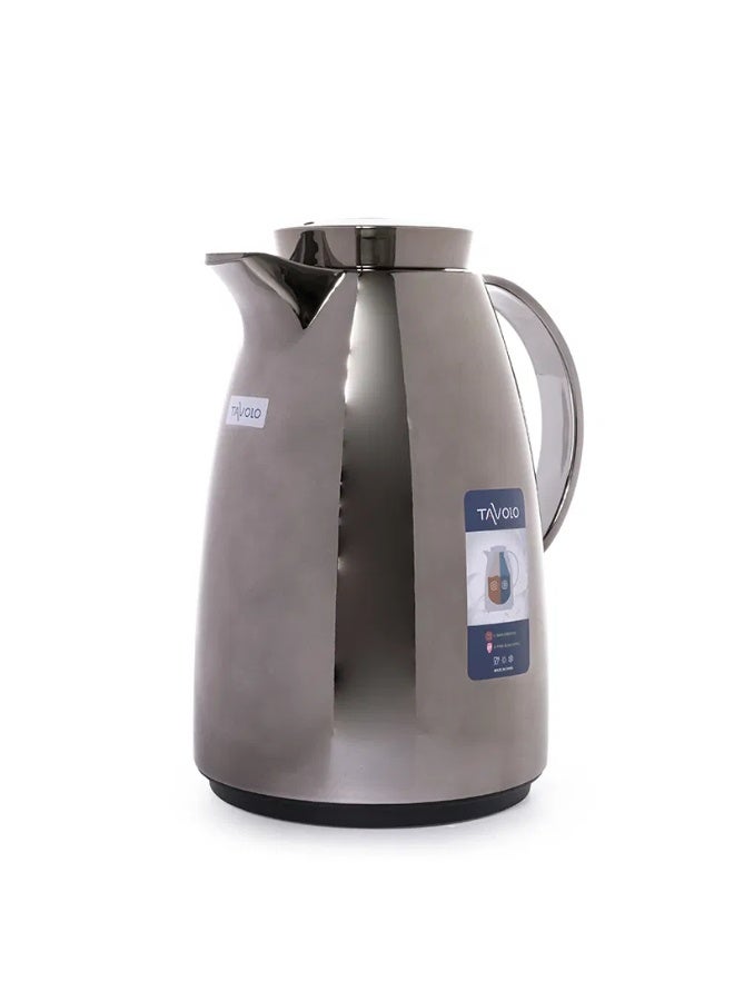 Tavolo thermos 2 liters, chrome brown - Image 1