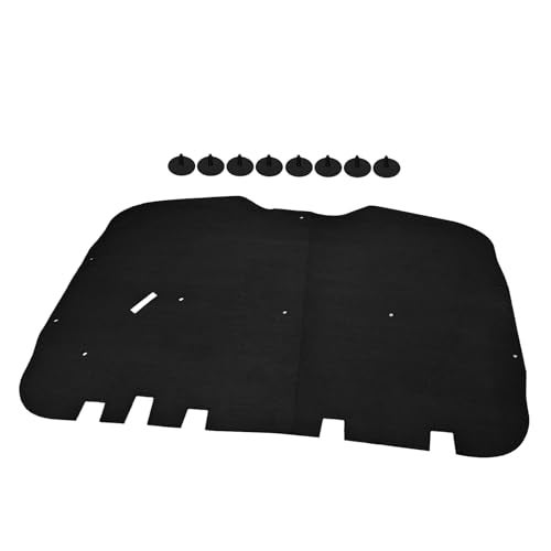 Lskioer Hood Insulation Pad, Truck Under Hood Heat Shield Blanket w/Clips Fits for GMC Sierra Chevy Suburban Tahoe Silverado Full Size Trucks 1999-2006 - Image 1
