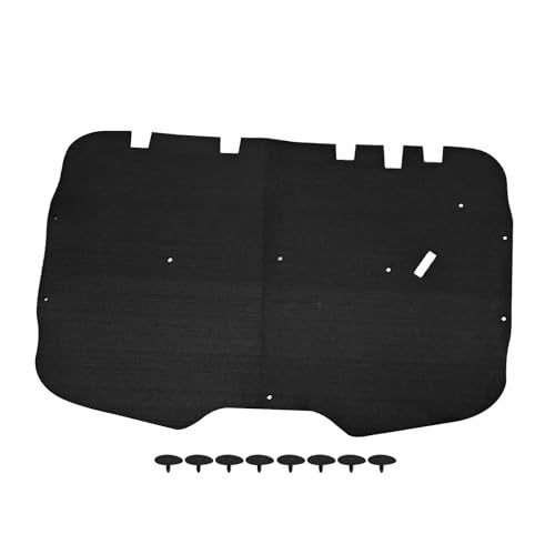 Lskioer Hood Insulation Pad, Truck Under Hood Heat Shield Blanket w/Clips Fits for GMC Sierra Chevy Suburban Tahoe Silverado Full Size Trucks 1999-2006 - Image 5