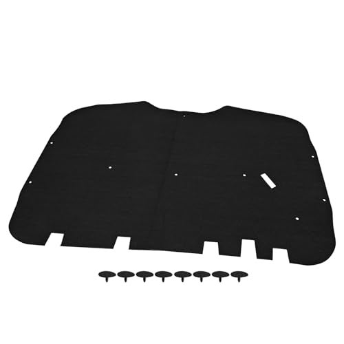 Lskioer Hood Insulation Pad, Truck Under Hood Heat Shield Blanket w/Clips Fits for GMC Sierra Chevy Suburban Tahoe Silverado Full Size Trucks 1999-2006 - Image 2