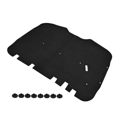 Lskioer Hood Insulation Pad, Truck Under Hood Heat Shield Blanket w/Clips Fits for GMC Sierra Chevy Suburban Tahoe Silverado Full Size Trucks 1999-2006 - Image 3