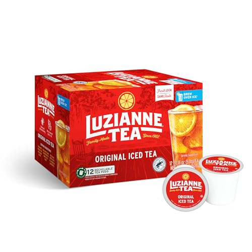 Luzianne Unsweetened Iced Tea Single Serve Pods 12ct Box Pack of 1 - Image 1