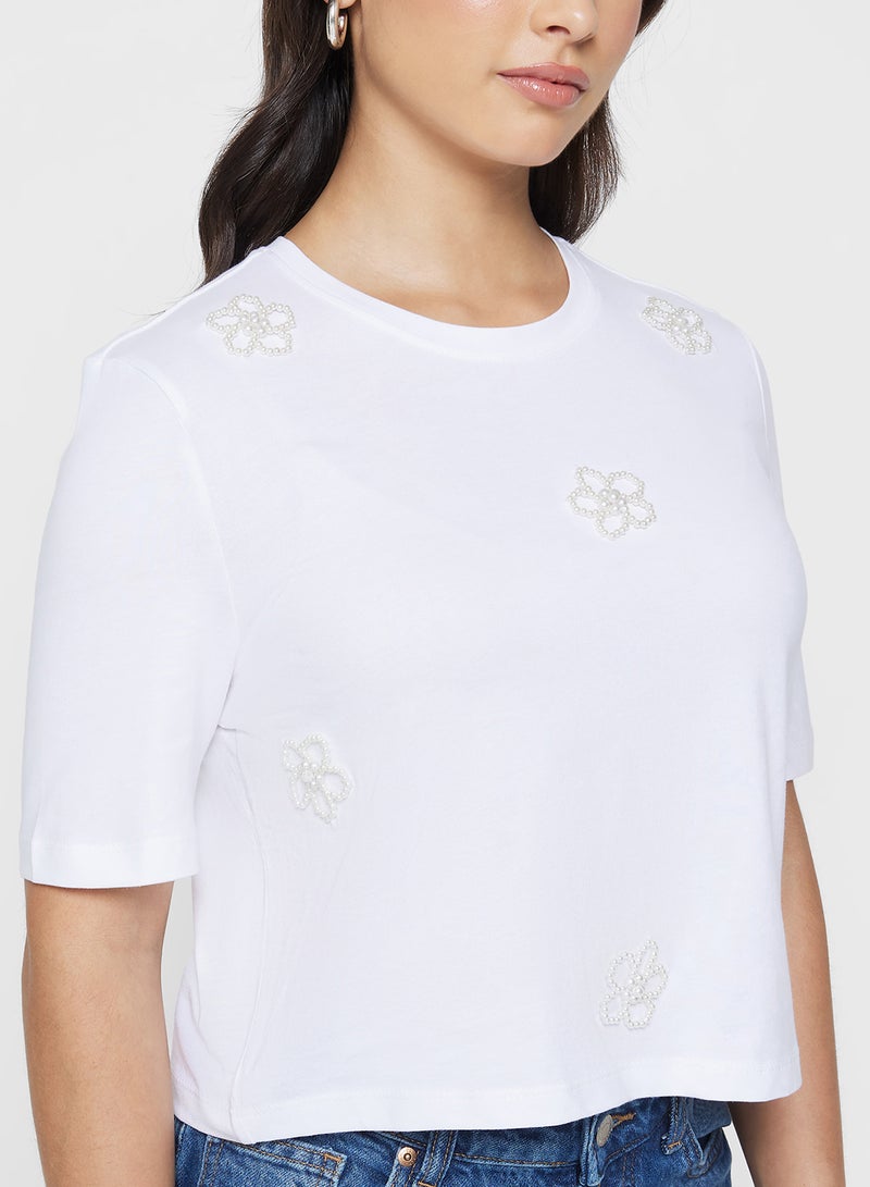 ONLY Onljoni Short Sleeve Crew Neck T-Shirt - Image 3