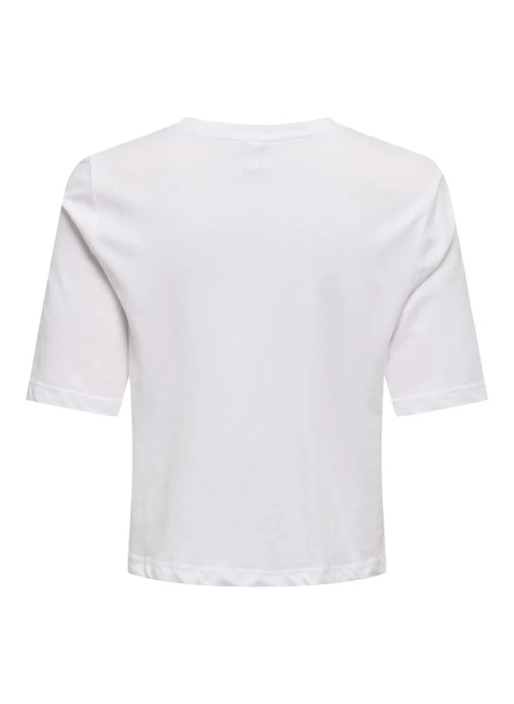 ONLY  Onljoni Short Sleeve Crew Neck T-Shirt for Women | Best Price UAE
