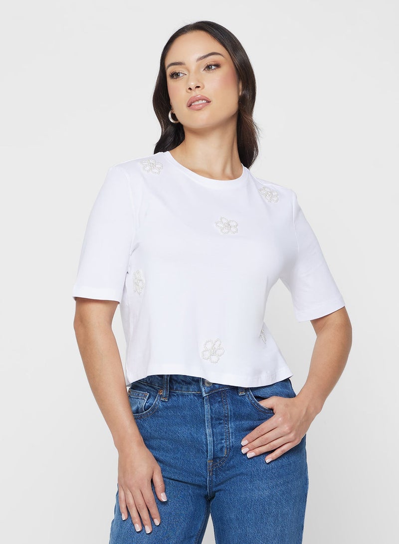 ONLY Onljoni Short Sleeve Crew Neck T-Shirt - Image 1