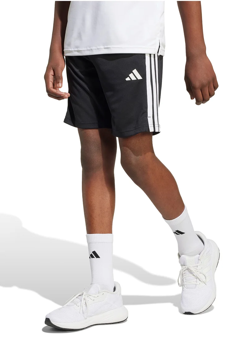 اديداس Youth Training Essential 3-Stripe Shorts