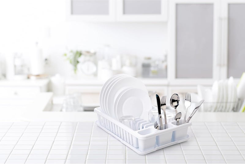 Tatay Dishdrainer with Tray - White - Image 4